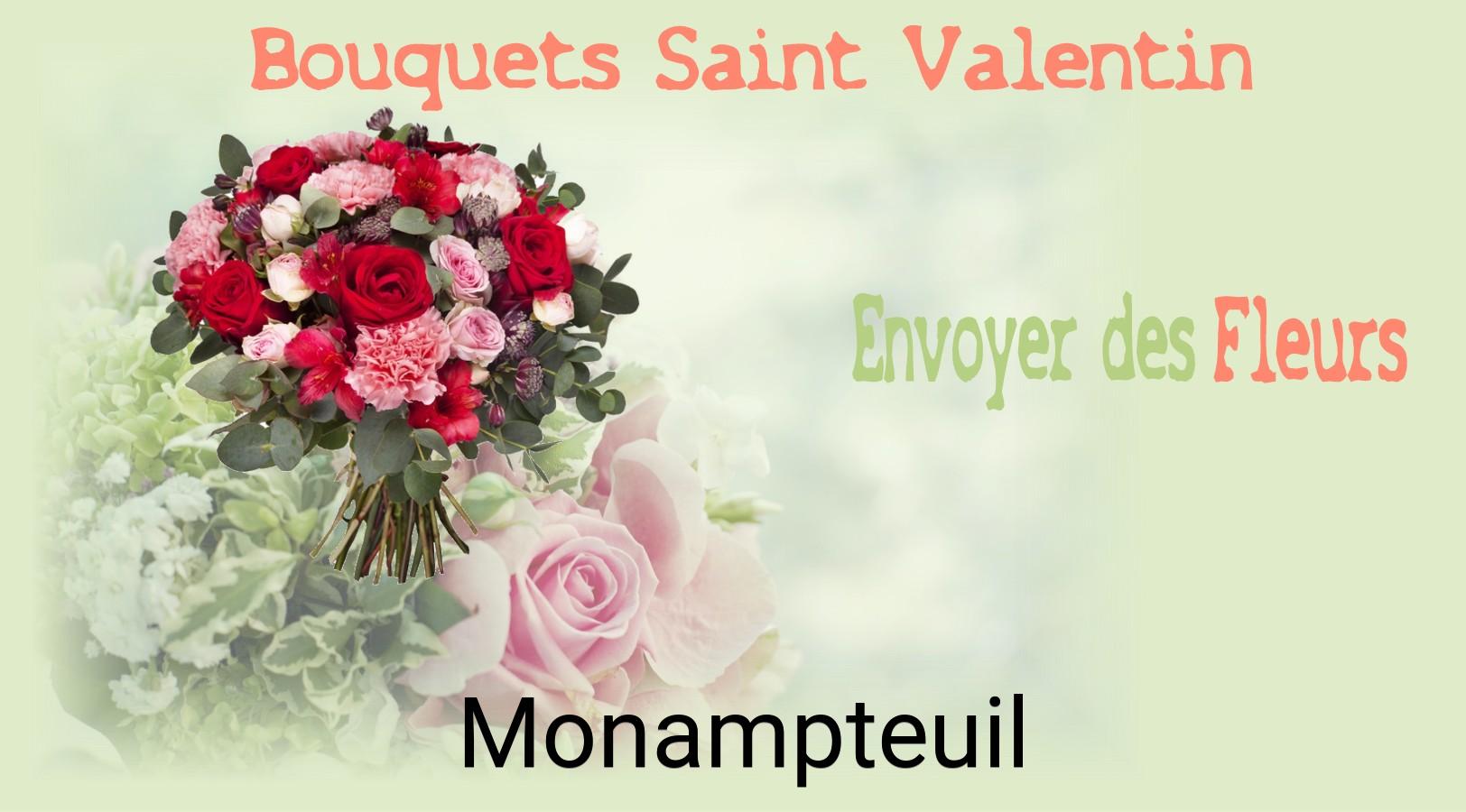 Roses de Saint-Valentin livrées à Monampteuil